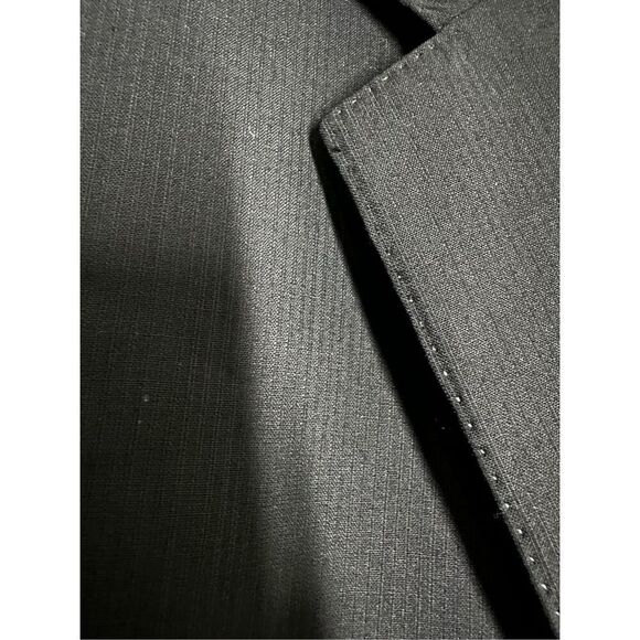 Armani Collezioni Men’s 2 Buttons Blazer Black Made in Italy Size 42 See Descrip - Picture 3 of 16